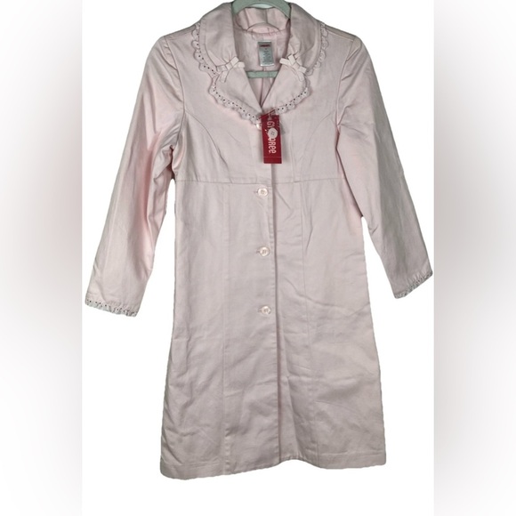 Gymboree‎ NWT Pink Girls Trench Coat Size 12